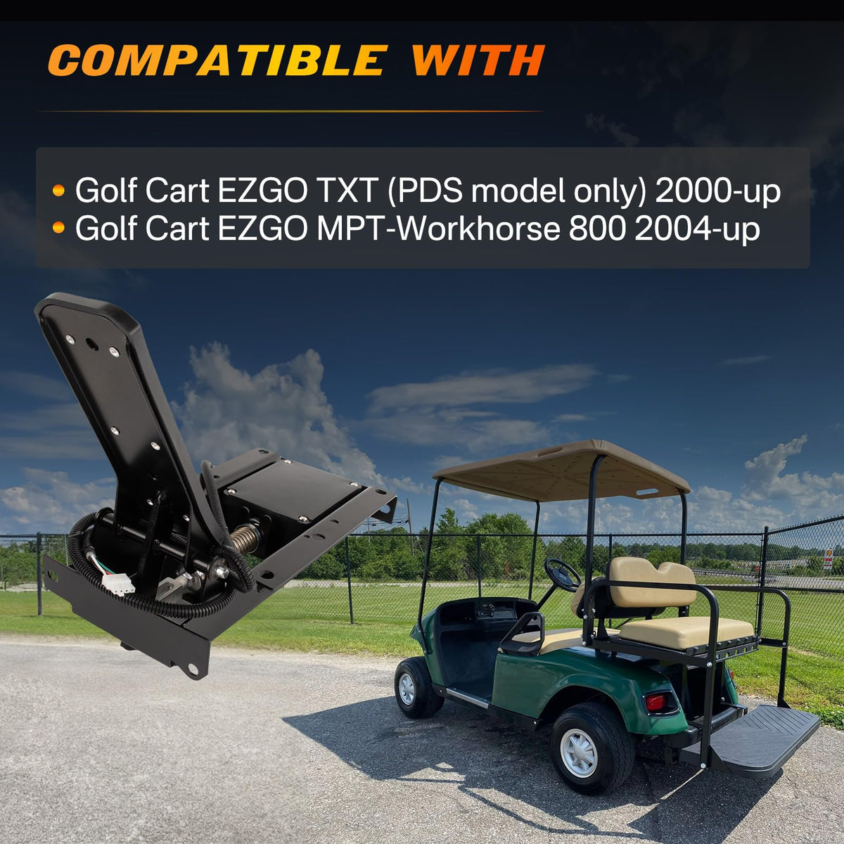 Soklopi EZGO TXT PDS compatibility enables smoother throttle response.