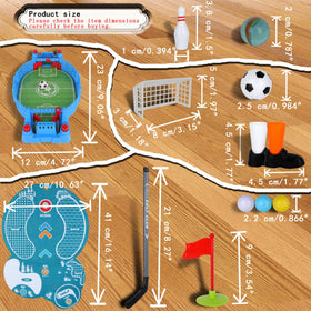 Solrowasun table game set mini foosball table for fast tabletop competition