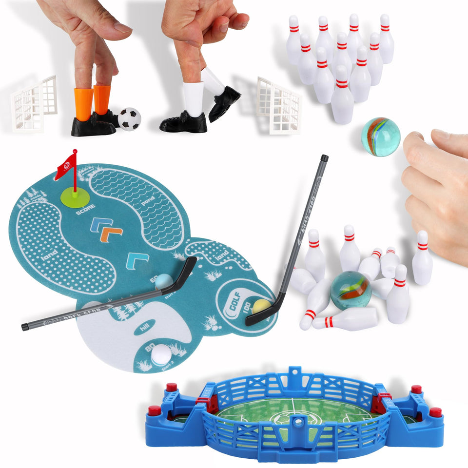 Solrowasun table game set mini golf mat for smooth putts during office breaks