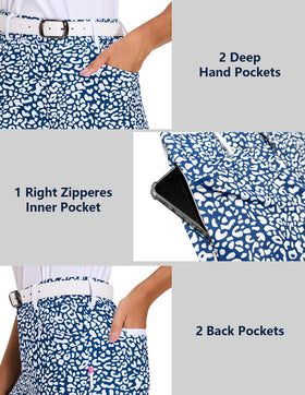 Soneven zippered thigh pocket highlights secure storage during activities
