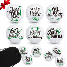 Sonwyoung 60th birthday golf ball design for on-course celebration