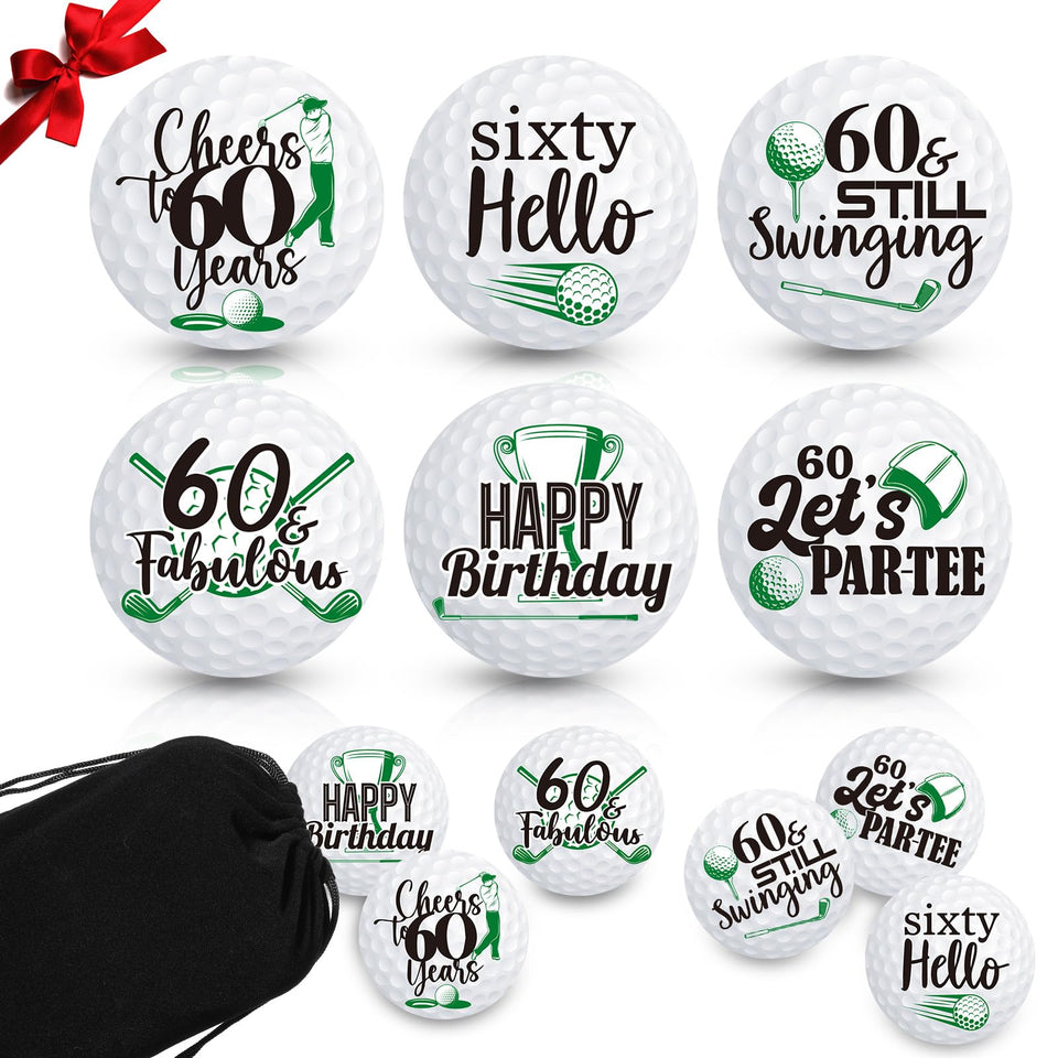Sonwyoung 60th birthday golf ball design for on-course celebration