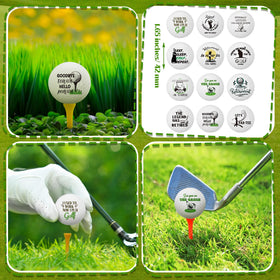 Sonwyoung funny retirement designs add humor and memorable moments during rounds.