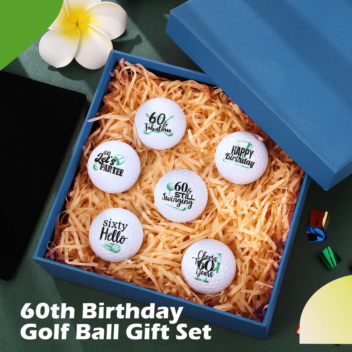 Sonwyoung gift bag for golf balls, ready for gifting