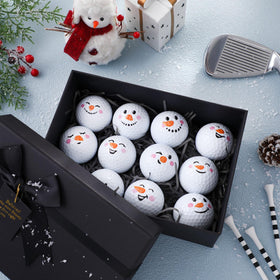 Sonwyoung gift-ready snowman golf balls for gifting