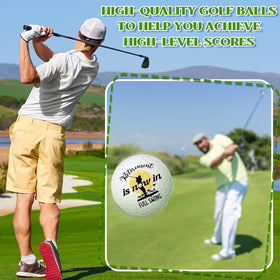 Sonwyoung novelty retirement golf balls for retirement parties or casual games.