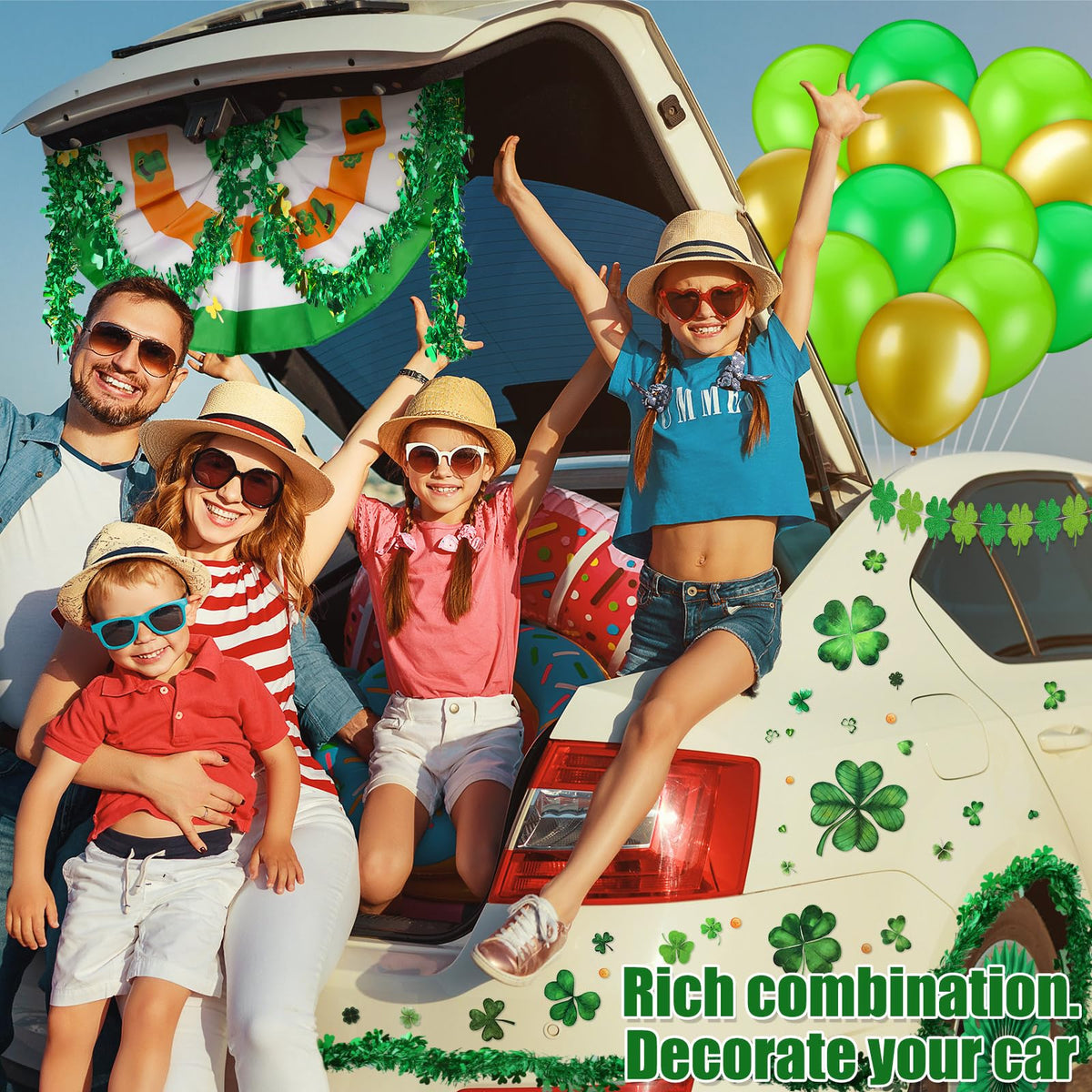 Sonwyoung air molds provide bold accents for St. Patrick's Day