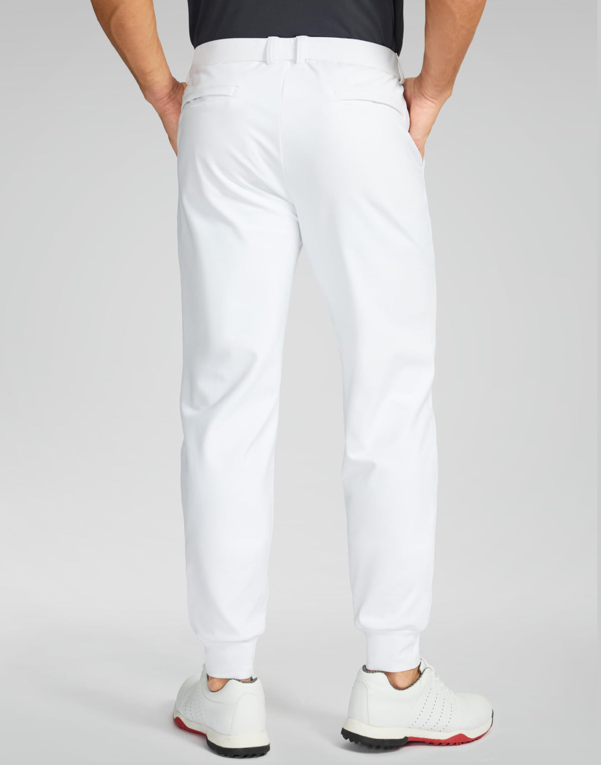 Soothfeel pants with elastic waistband and belt loops for a secure, adjustable fit