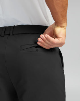 Soothfeel elastic waistband and zip fly ensure secure, comfortable wear.