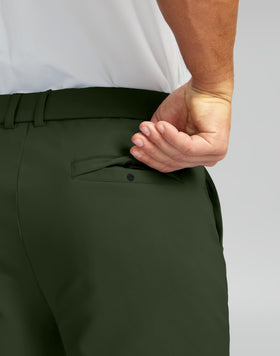 Soothfeel men's fleece-lined golf joggers fleece texture emphasizing soft warmth.