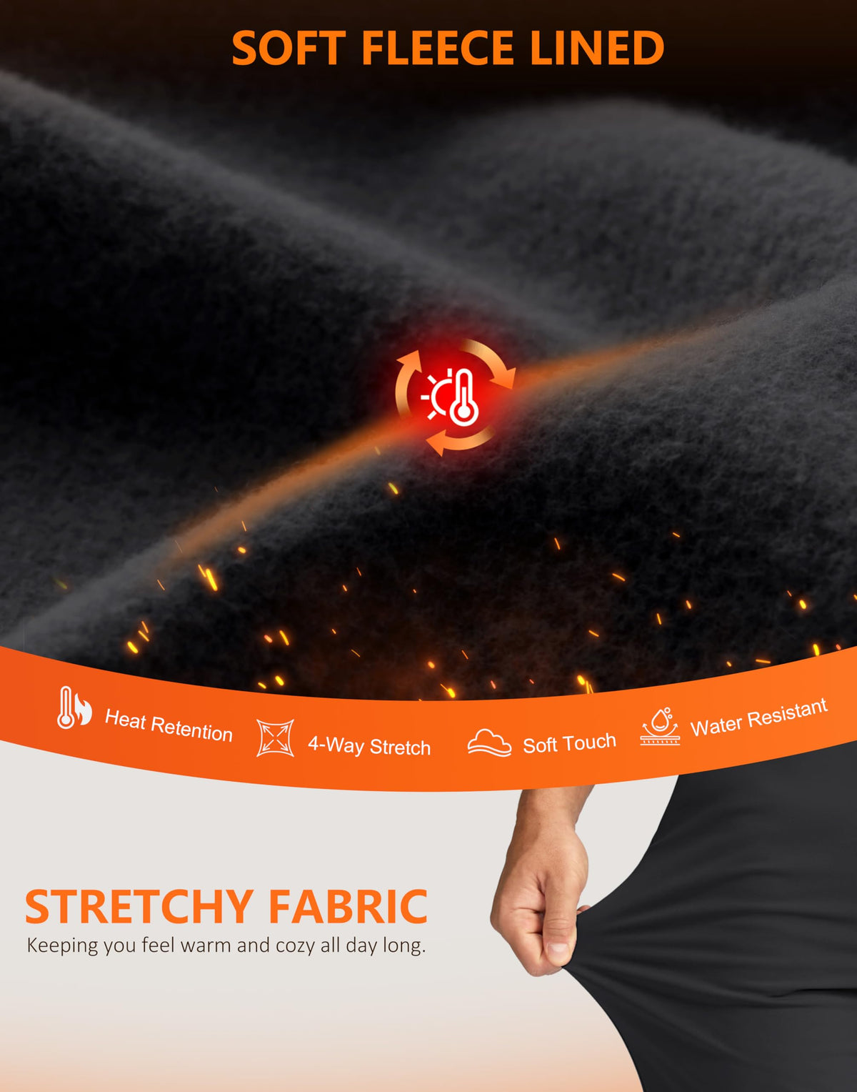 Soothfeel front-pocket design keeps essentials secure during swings.