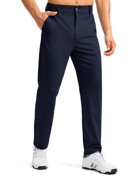 Soothfeel men's golf pants with 5 pockets for quick access during rounds.