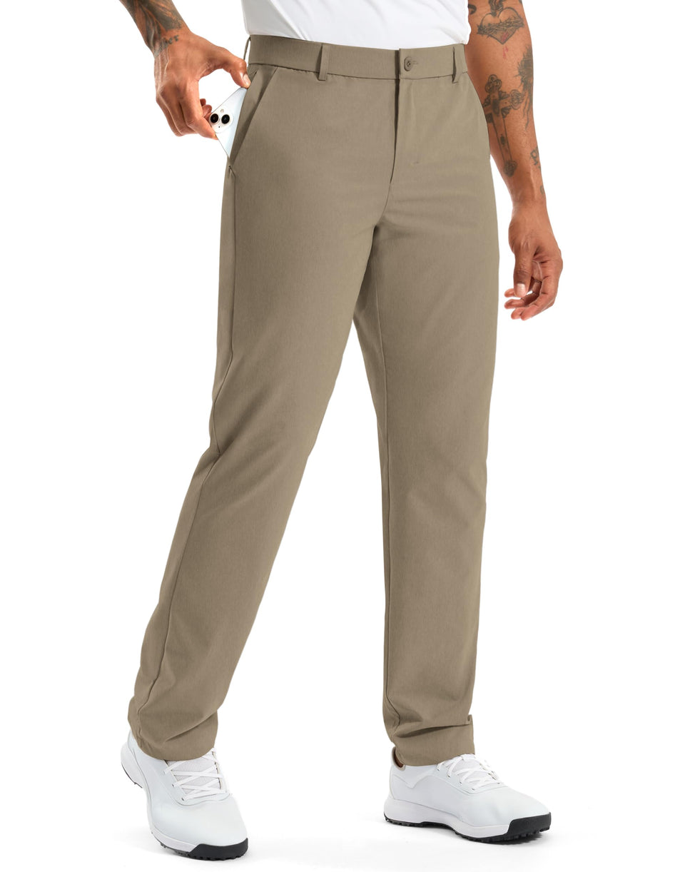 Soothfeel men's golf pants in lightweight quick-dry fabric for all-day comfort