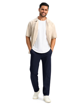 Soothfeel men's golf pants office-ready for casual to business attire.