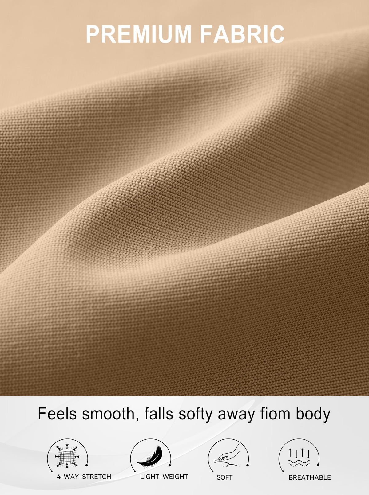 Soothfeel Mens Golf Pants worn on course for a professional athletic look