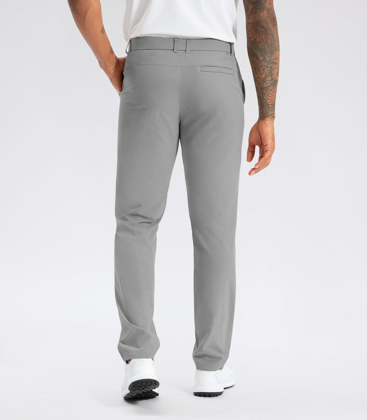 Soothfeel men's golf pants highlight stretch for unrestricted movement.