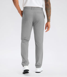 Soothfeel men's golf pants highlight stretch for unrestricted movement.