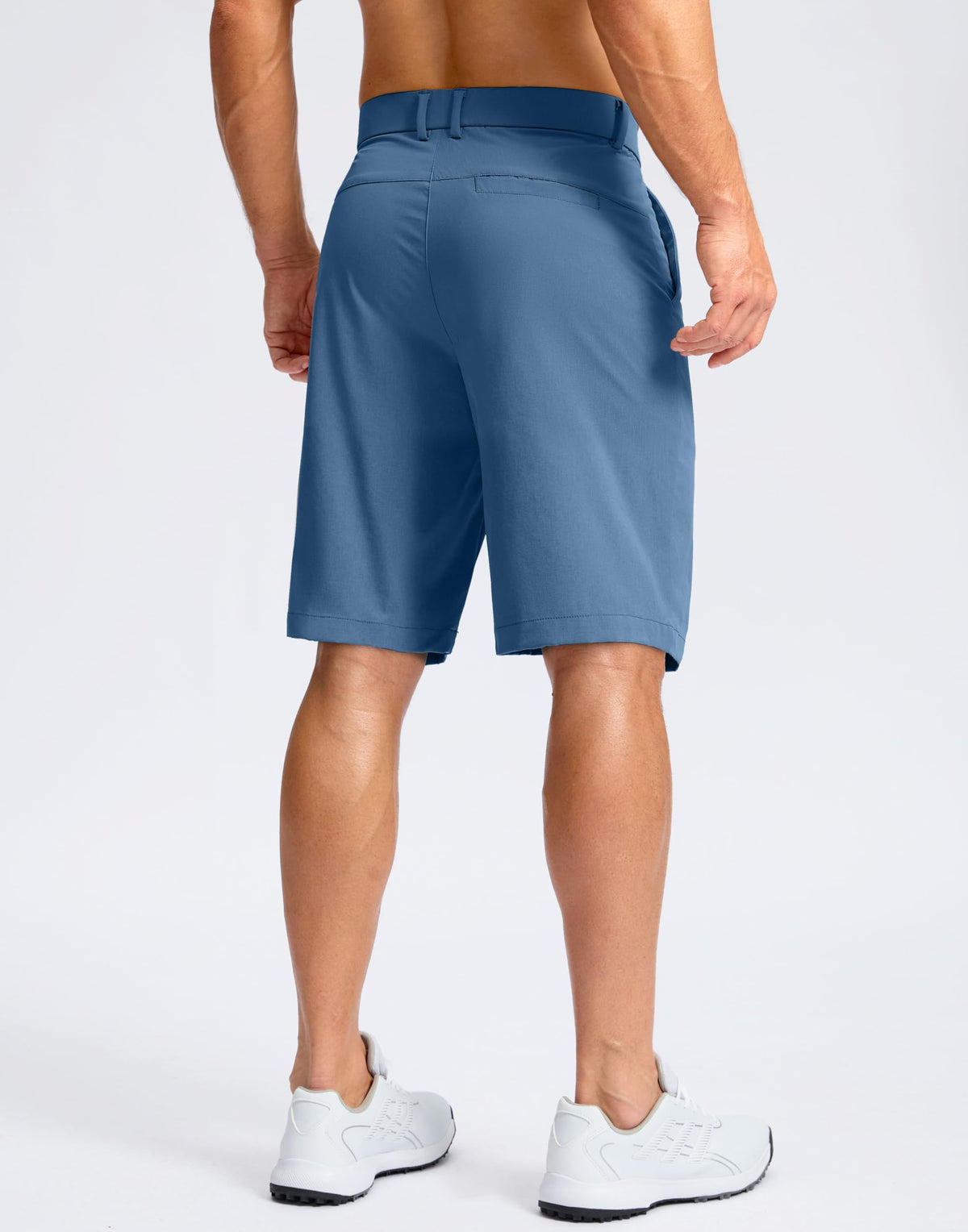 Soothfeel blue shorts with three pockets ideal for tees and small gear.