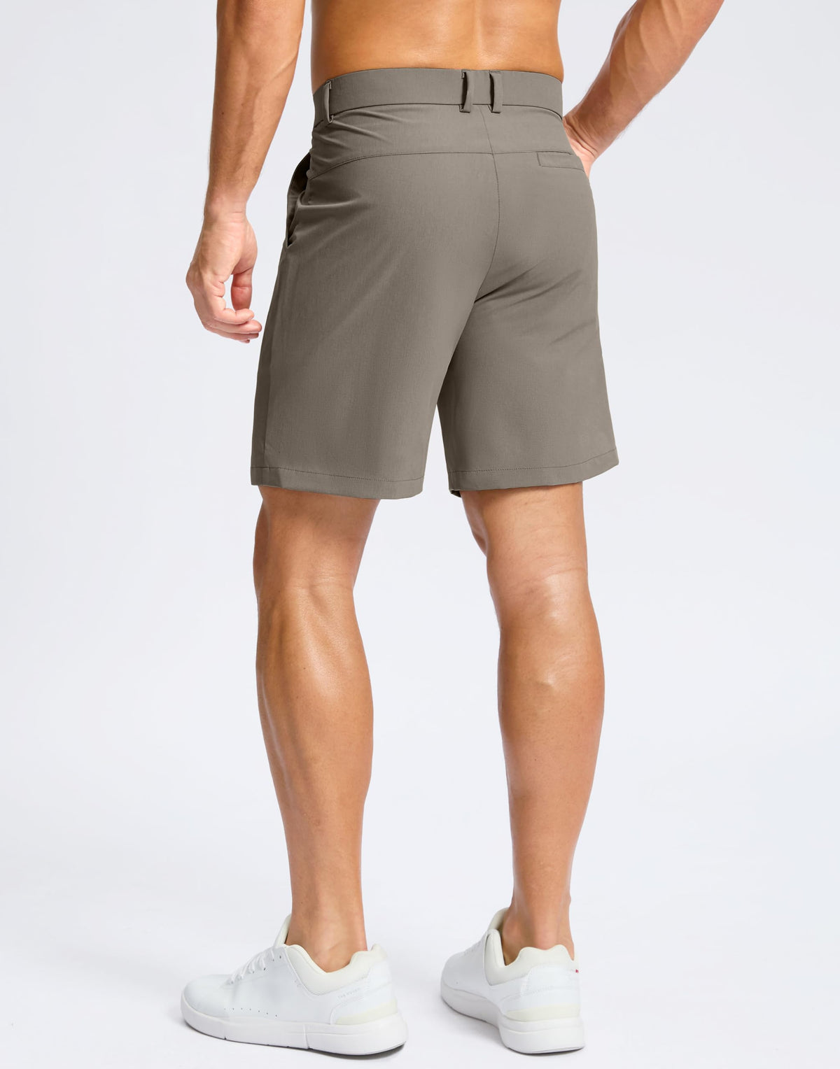 Soothfeel men's golf shorts expandable waistband detail for a comfortable fit