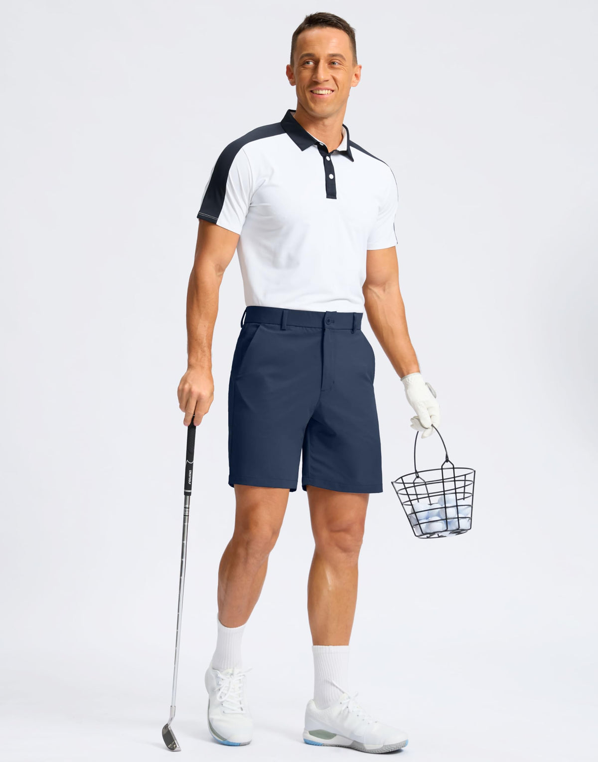 Soothfeel men's golf shorts versatile for outdoor activities and casual wear.