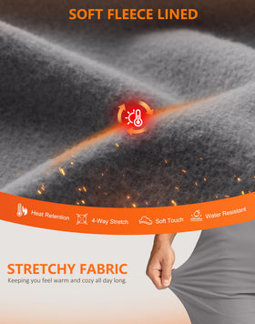 Soothfeel men's slim-fit golf joggers for streamlined movement.
