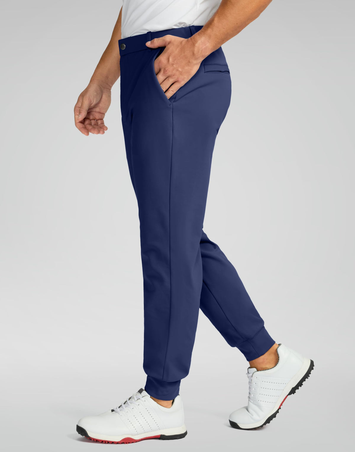 Soothfeel slim-fit joggers with cuffed ankles for a streamlined look