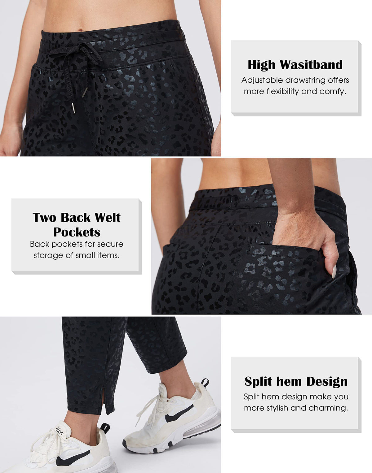 Soothfeel 7/8 length pants ideal for active wear and office casual.