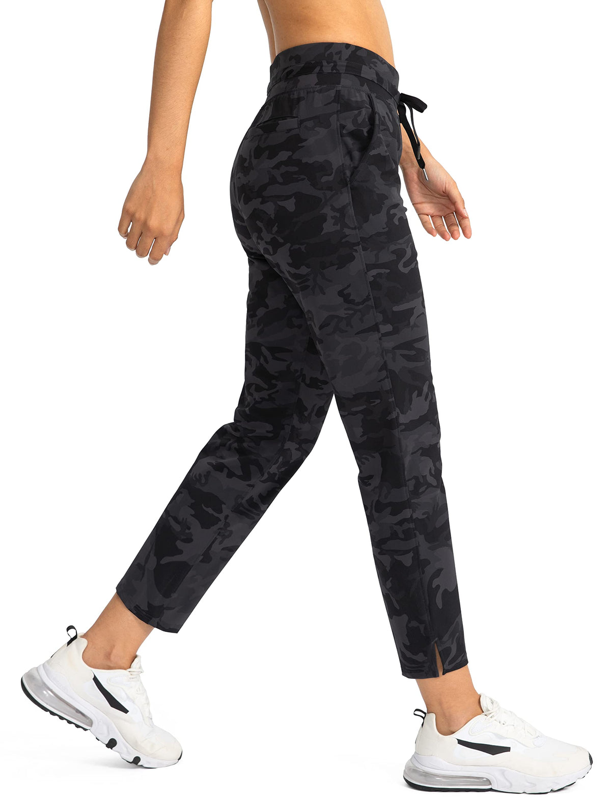 Soothfeel women's ankle-length pants lightweight breathable for golf and office.