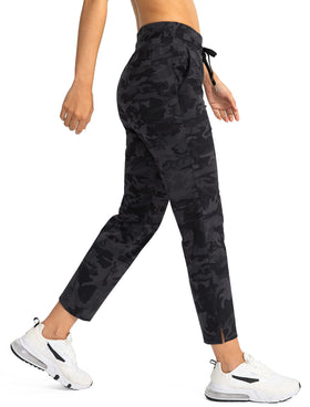 Soothfeel women's ankle-length pants lightweight breathable for golf and office.