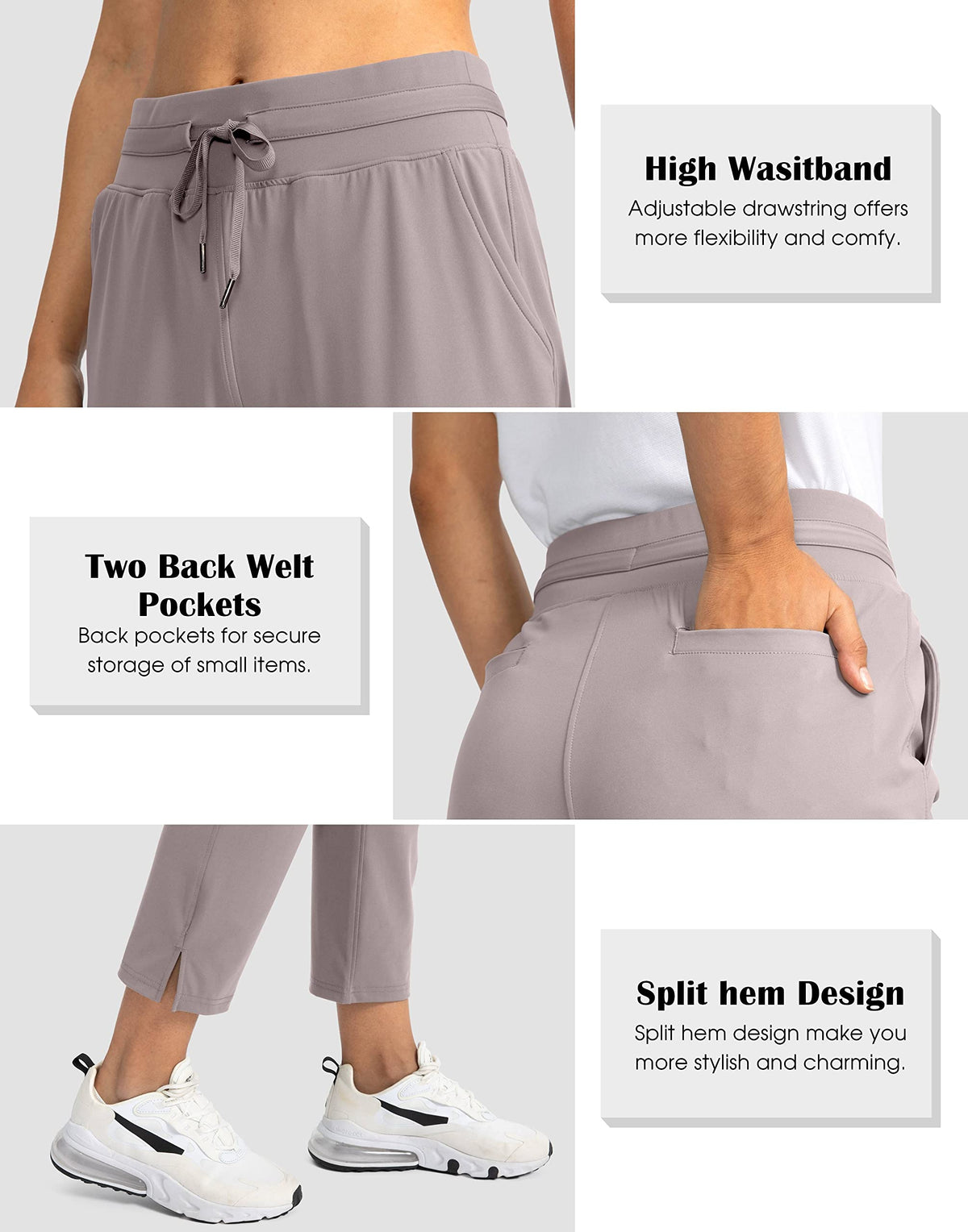 Soothfeel back pockets store cards or gloves securely.