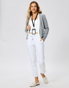 Soothfeel high-waisted waistband with drawstring for adjustable, comfortable fit.