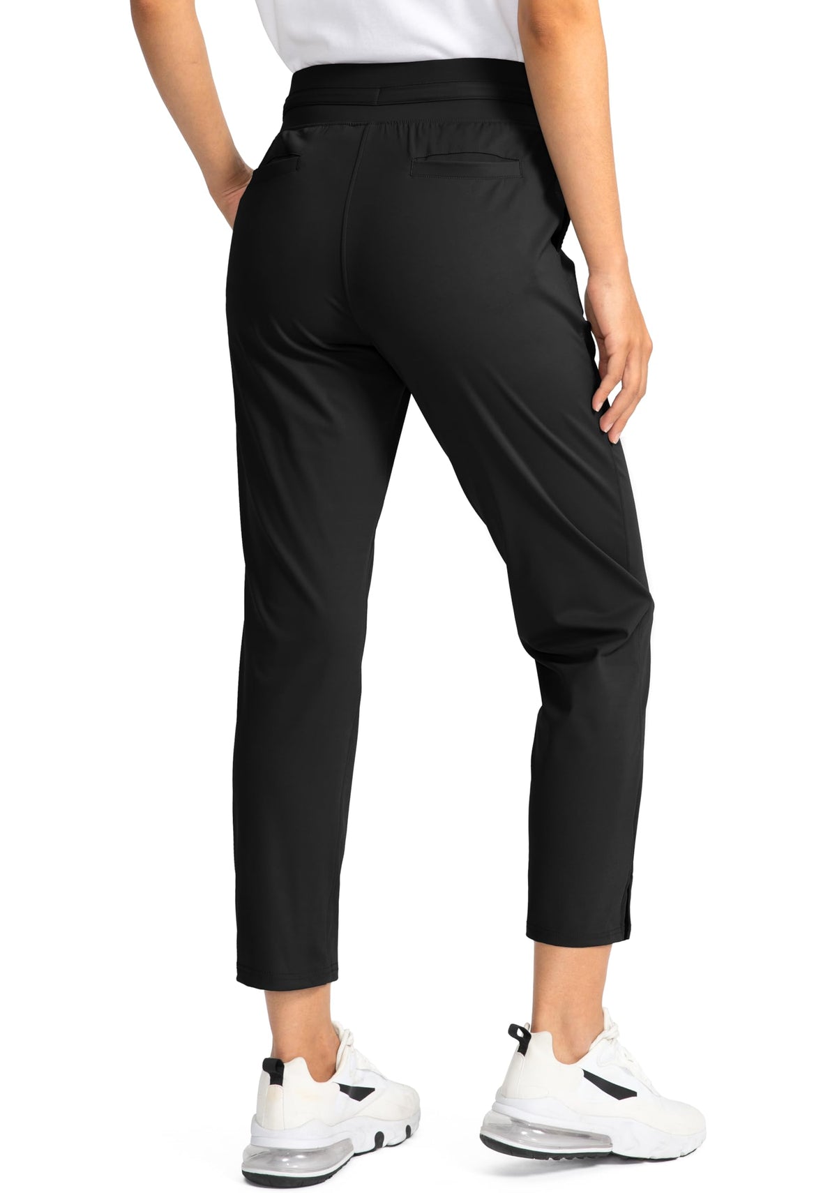 Soothfeel women's pants featuring split hem for stylish travel wear
