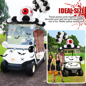 Soulchen inflatable eye ball serves as bold focal prop