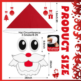 Soulchen Santa beard provides a playful holiday look for outdoor parades.