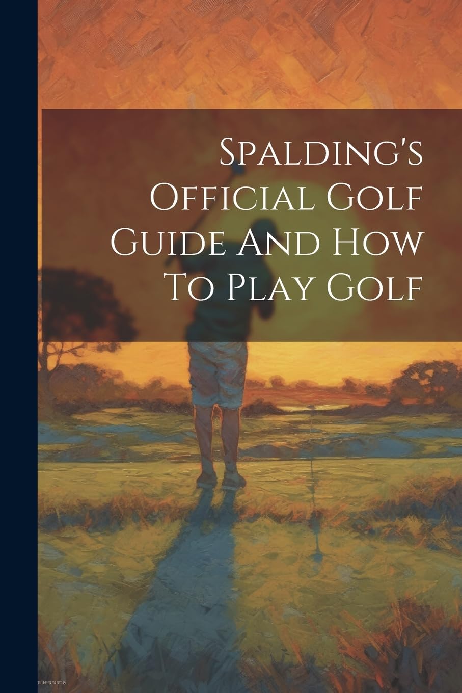 Spalding's Official Golf Guide cover previewing practical tips for better play.