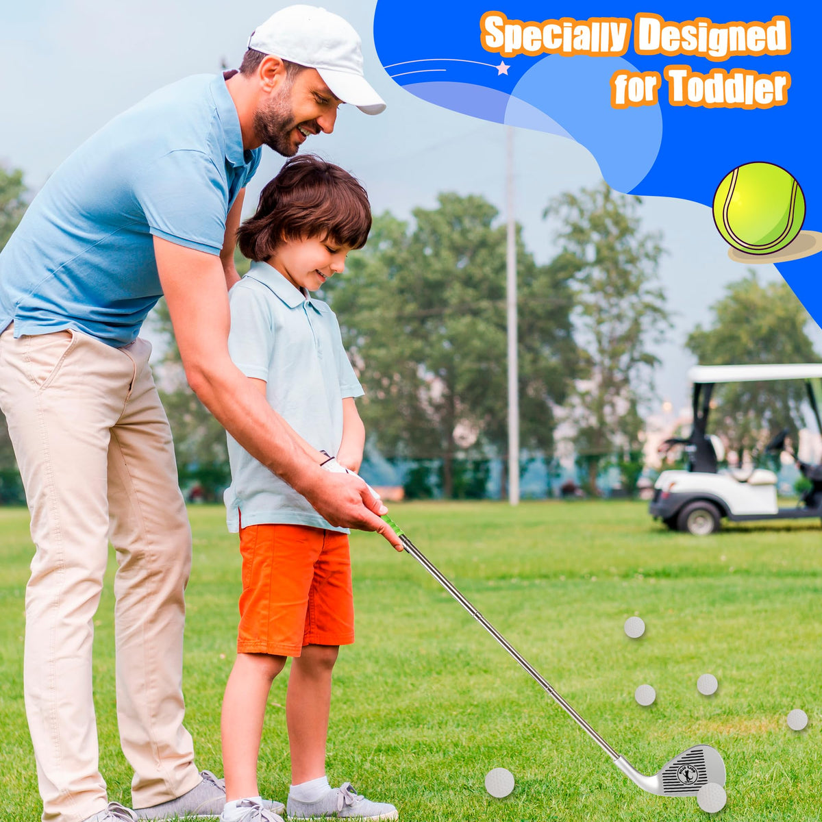 Spaluck colorful non-slip handles ensure comfortable grip