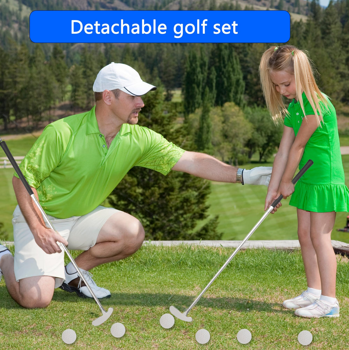 Spaluck rubber handle provides non-slip comfort during practice.
