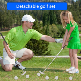 Spaluck rubber handle provides non-slip comfort during practice.