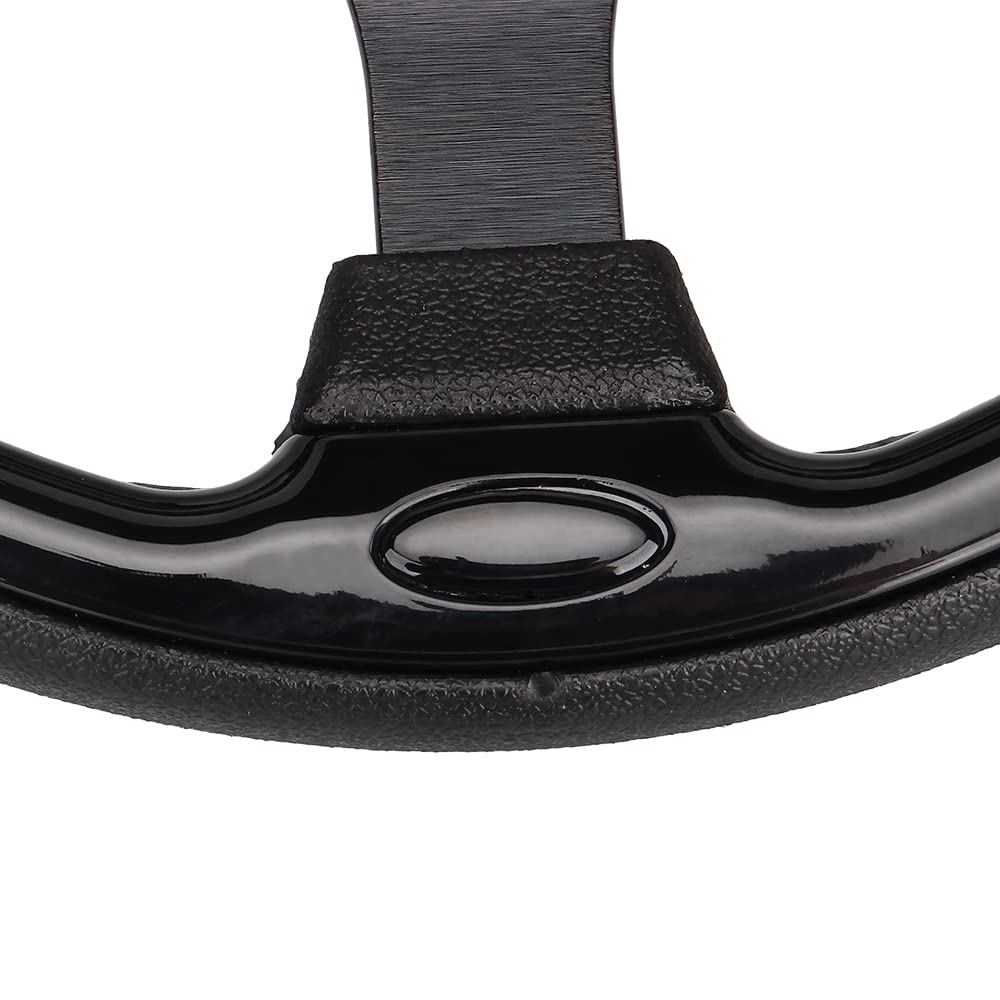 Spaorcco bright black finish offers a durable, wipe-clean surface for daily use.