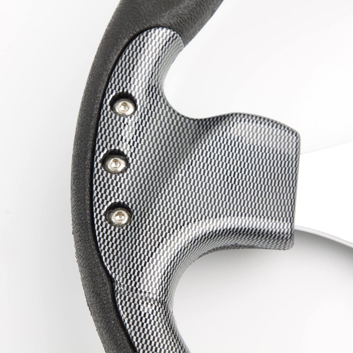 Spaorcco carbon fiber texture close-up showcases premium grip.