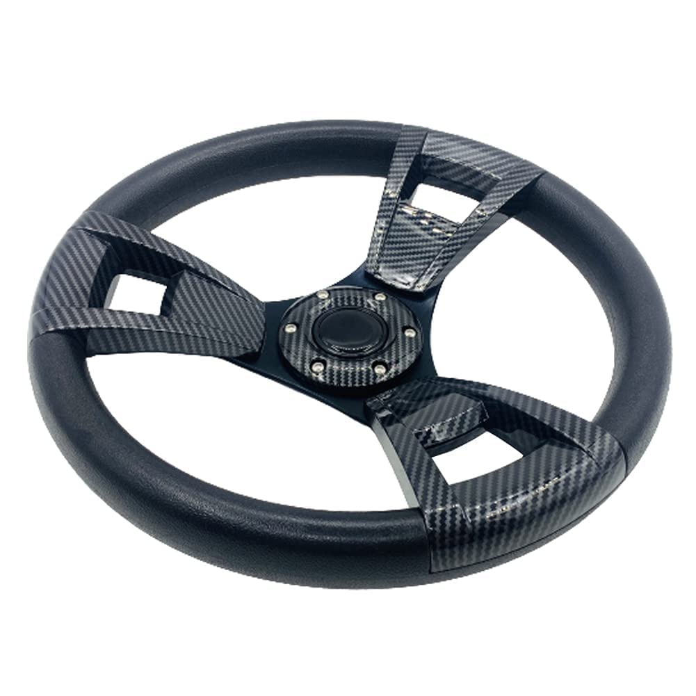 Spaorcco carbon fiber three-spoke design for enhanced control and style