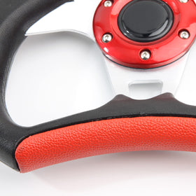 Black PVC vinyl grip enhances touch and control on the Spaorcco wheel