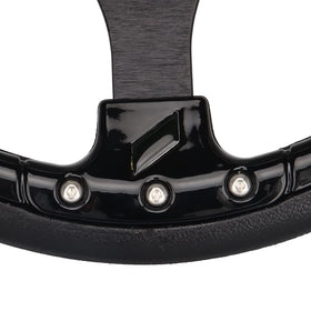 Spaorcco ergonomic 12.5-inch design provides comfortable steering for long rides.