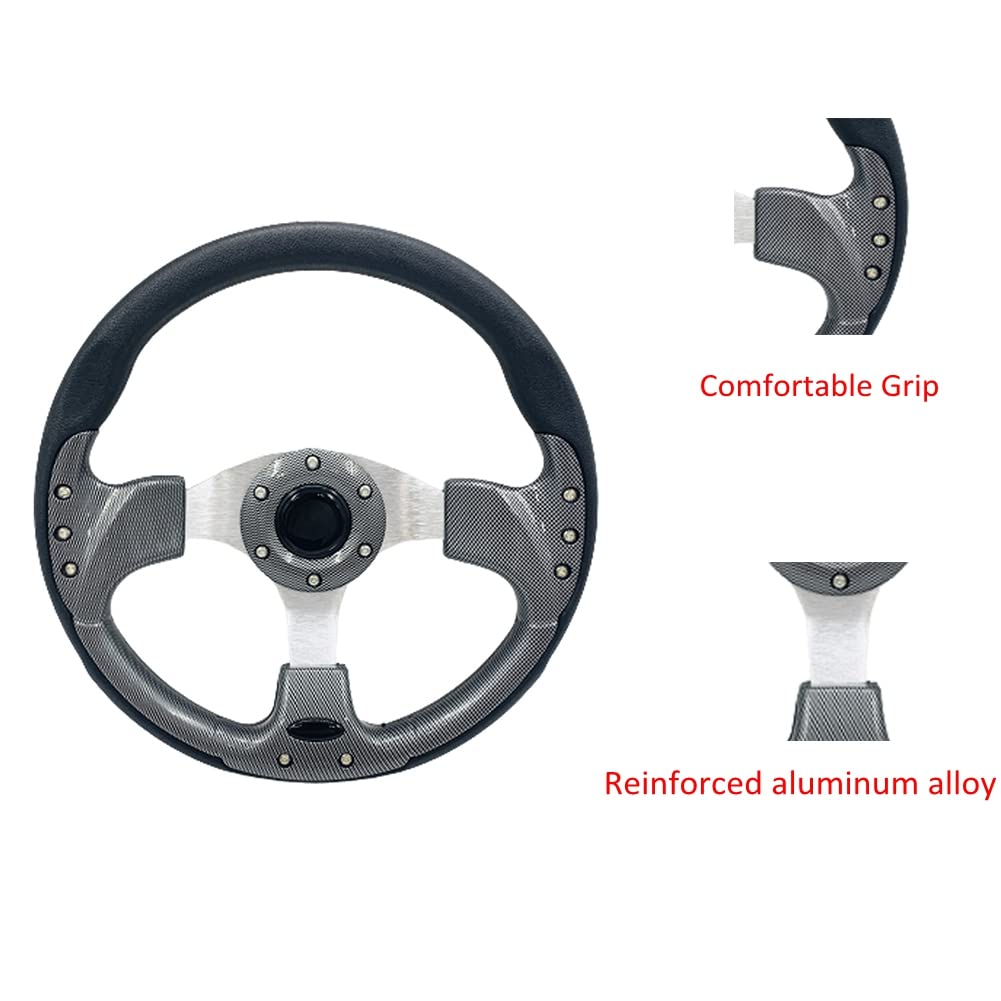 Spaorcco ergonomic grip design improves hand comfort during steering.