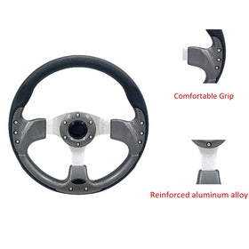 Spaorcco ergonomic grip design improves hand comfort during steering.