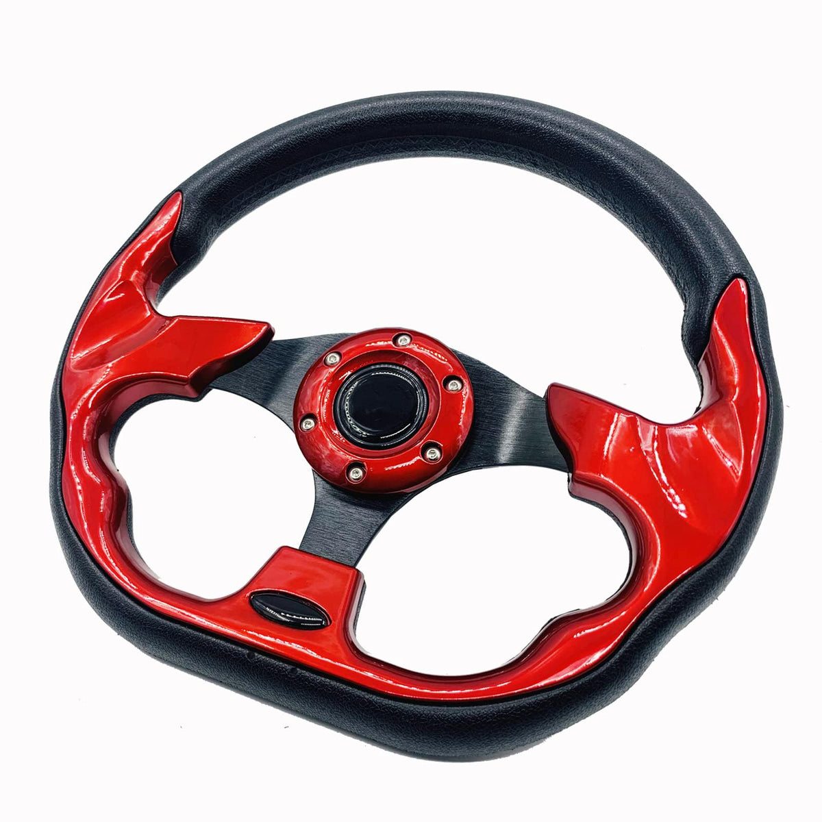 Spaorcco universal design steering wheel fits EZGO, Club Car, Yamaha models for versatile upgrade