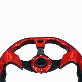 Spaorcco steering wheel with adapter option for straightforward installation