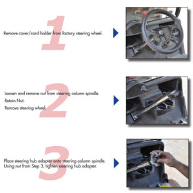 Spaorcco packaged wheel with extra screw for easy maintenance.