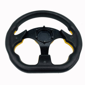 Spaorcco steering wheel improves grip and driving control for smoother operation.