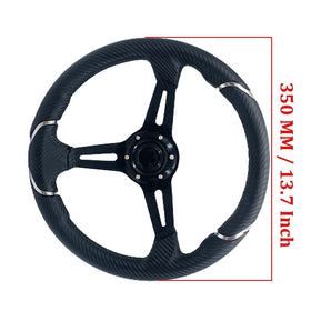 Spaorcco strong friction PVC leather grip supports confident handling during turns
